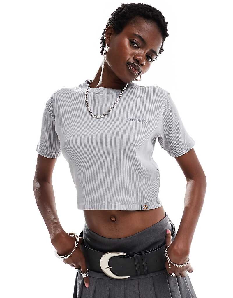 

Dickies – Newington – Серая футболка с короткими рукавами