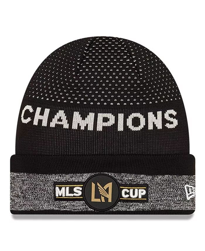 

Мужская черная вязаная шапка для раздевалки MLS Cup Champions LAFC 2022 New Era