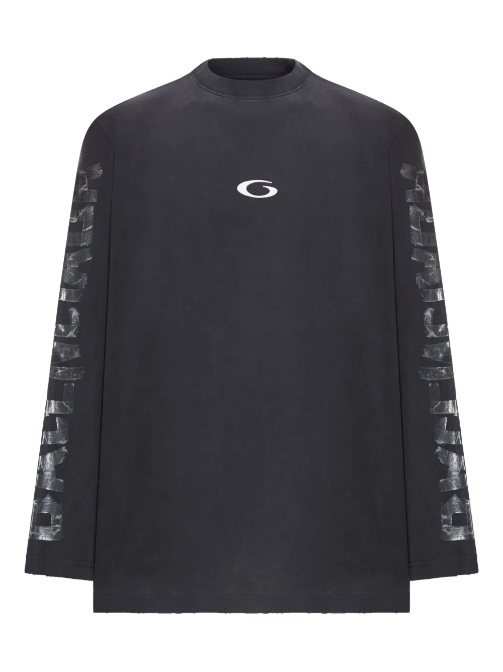 

Футболка с длинными рукавами Balenciaga, черный