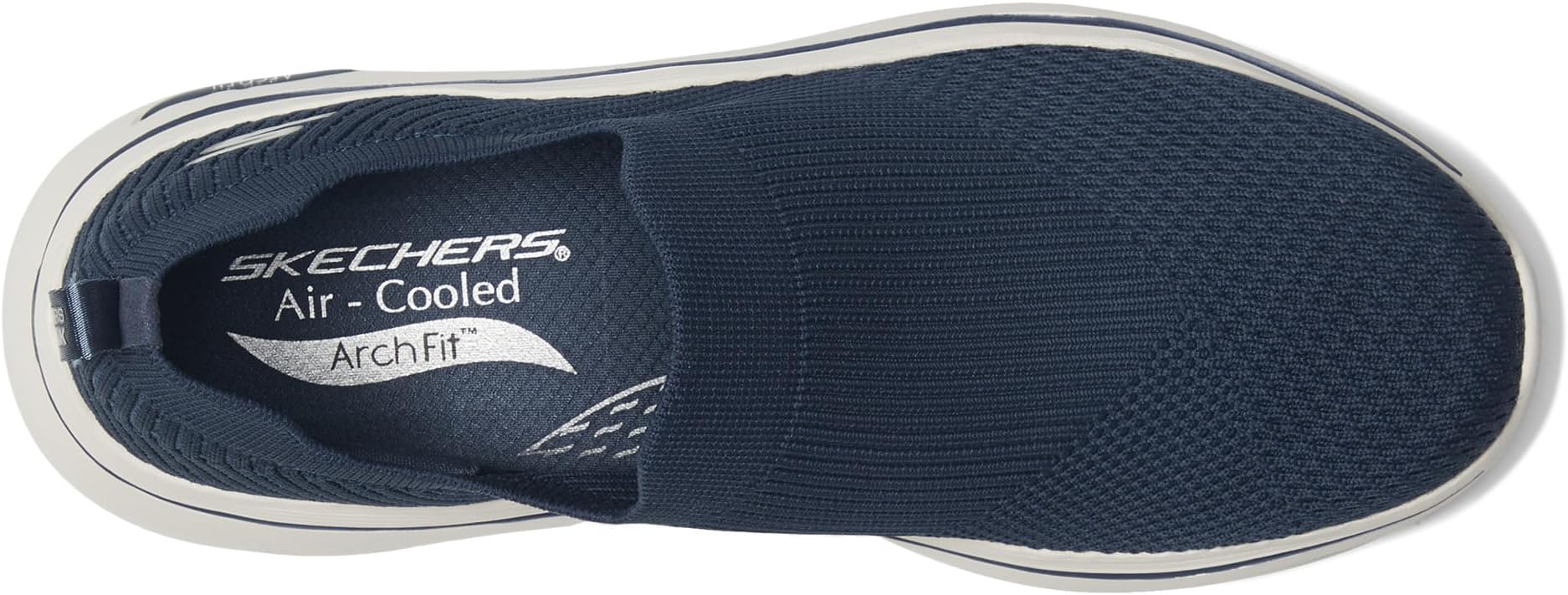 Кроссовки SKECHERS Performance Go Walk Arch Fit 2.0 - Paityn, цвет Navy/White — фото 2