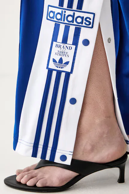 Спортивные брюки с высокой посадкой Adibreak Adidas Originals, синий — фото 4
