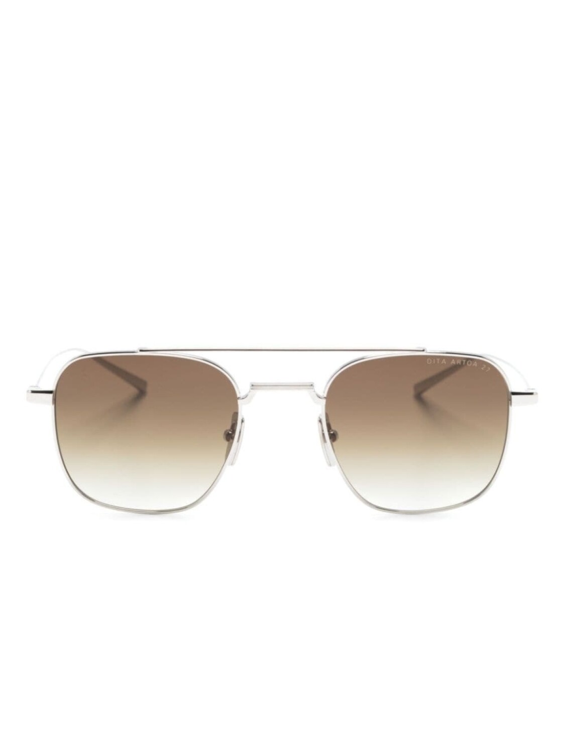 

Dita Eyewear солнцезащитные очки Artoa.27 в квадратной оправе, серебристый