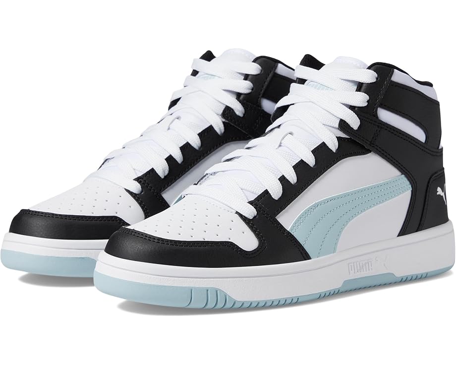 Кроссовки PUMA Rebound Layup Mid Shoes, цвет Puma White/Frosted Dew/Puma Black