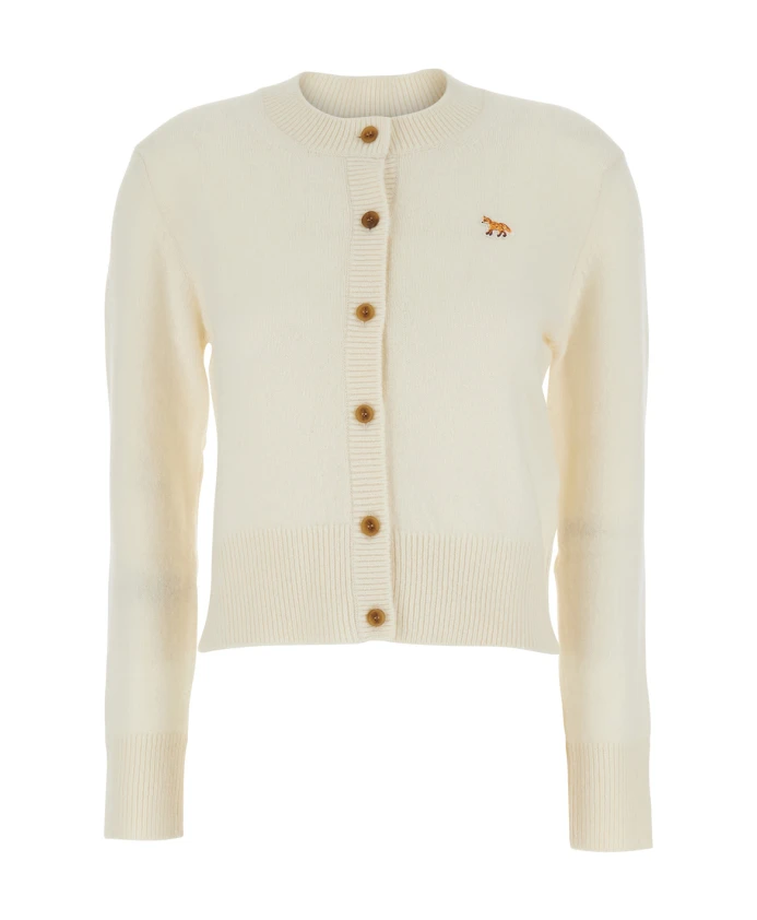 

Кардиганы из шерсти детеныша лисы Maison Kitsunã, бежевый