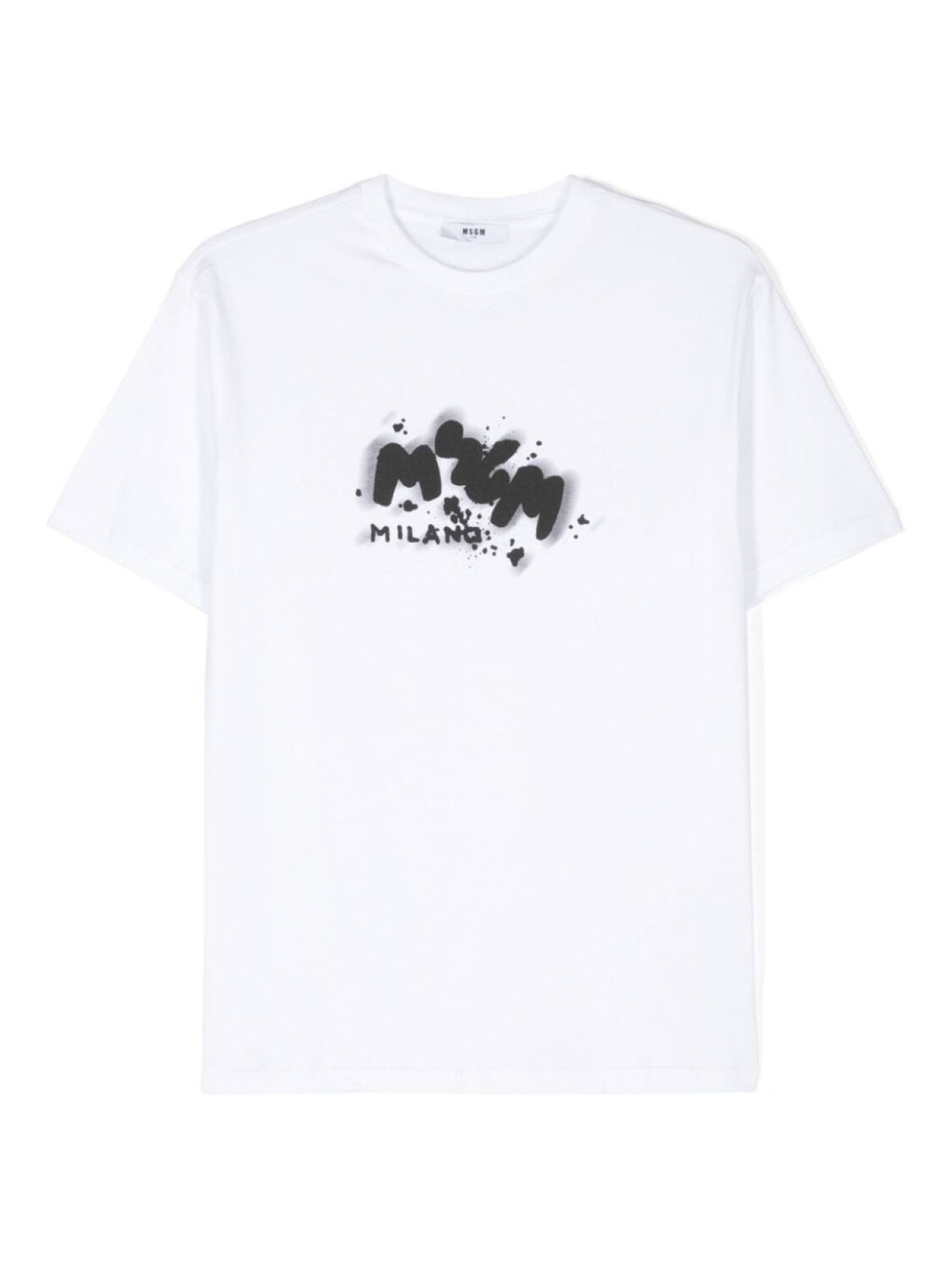 

MSGM Kids футболка с логотипом, белый