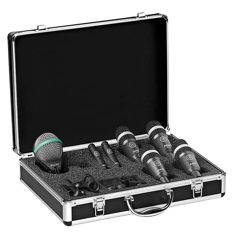 

Микрофон AKG Drum Set Concert 1 7pc Professional Microphone Set