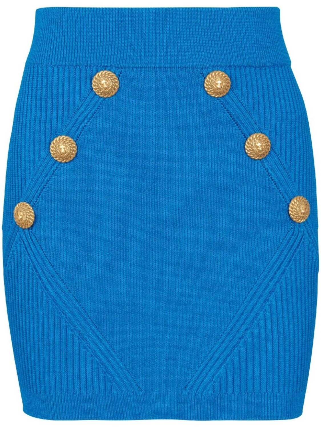 

Balmain трикотажная мини-юбка, синий