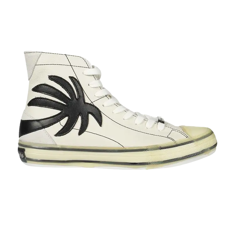 

Кроссовки Palm Angels Vulcanized High 'Palm Tree - White', белый