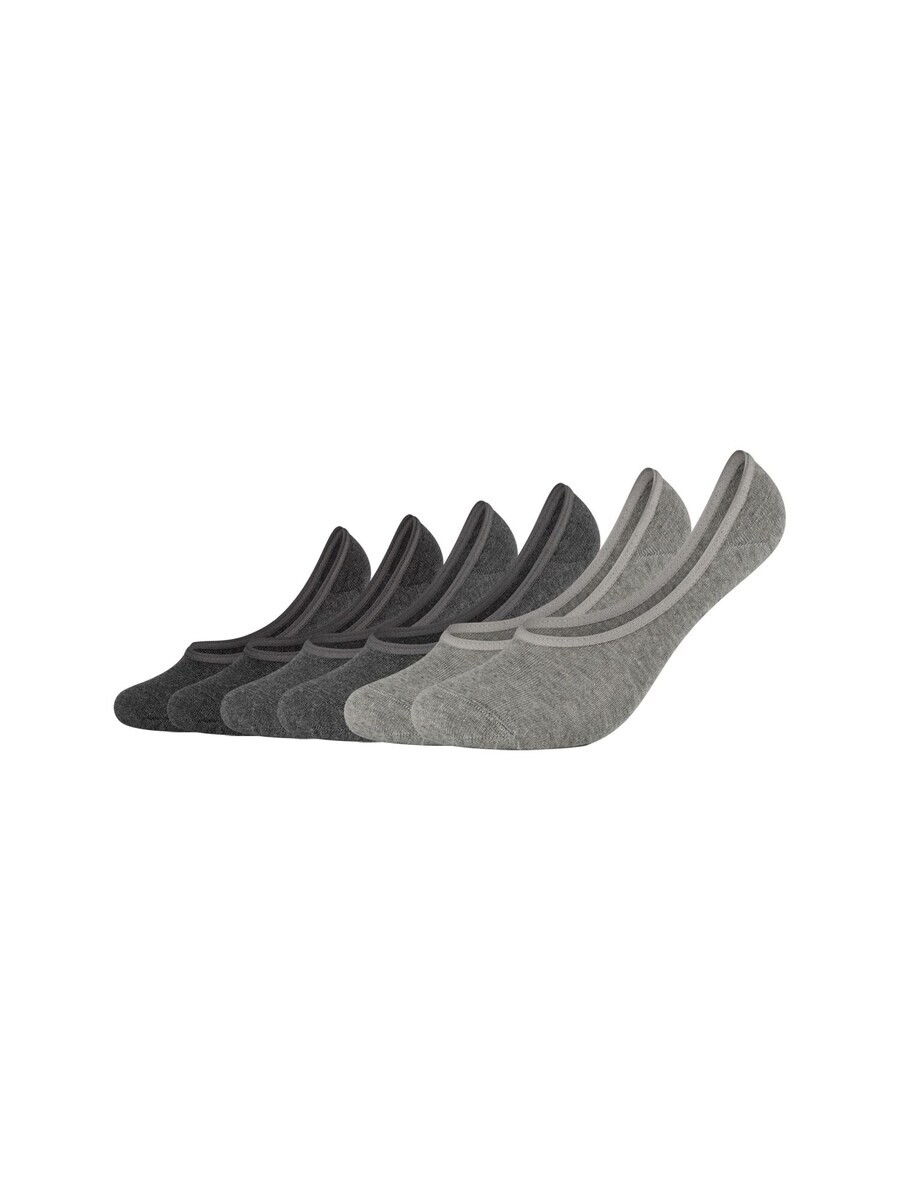 

Носки по щиколотку s.Oliver Ankle Socks Catania, цвет light grey/dark grey