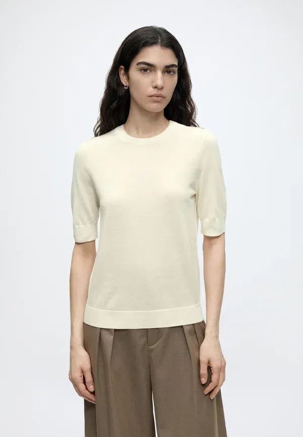 Футболка Farbella basic t-shirt Boss, светло-бежевый