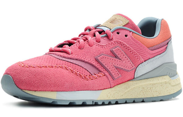 Кроссовки 997 series low tops розовые New Balance, розовый — фото 2
