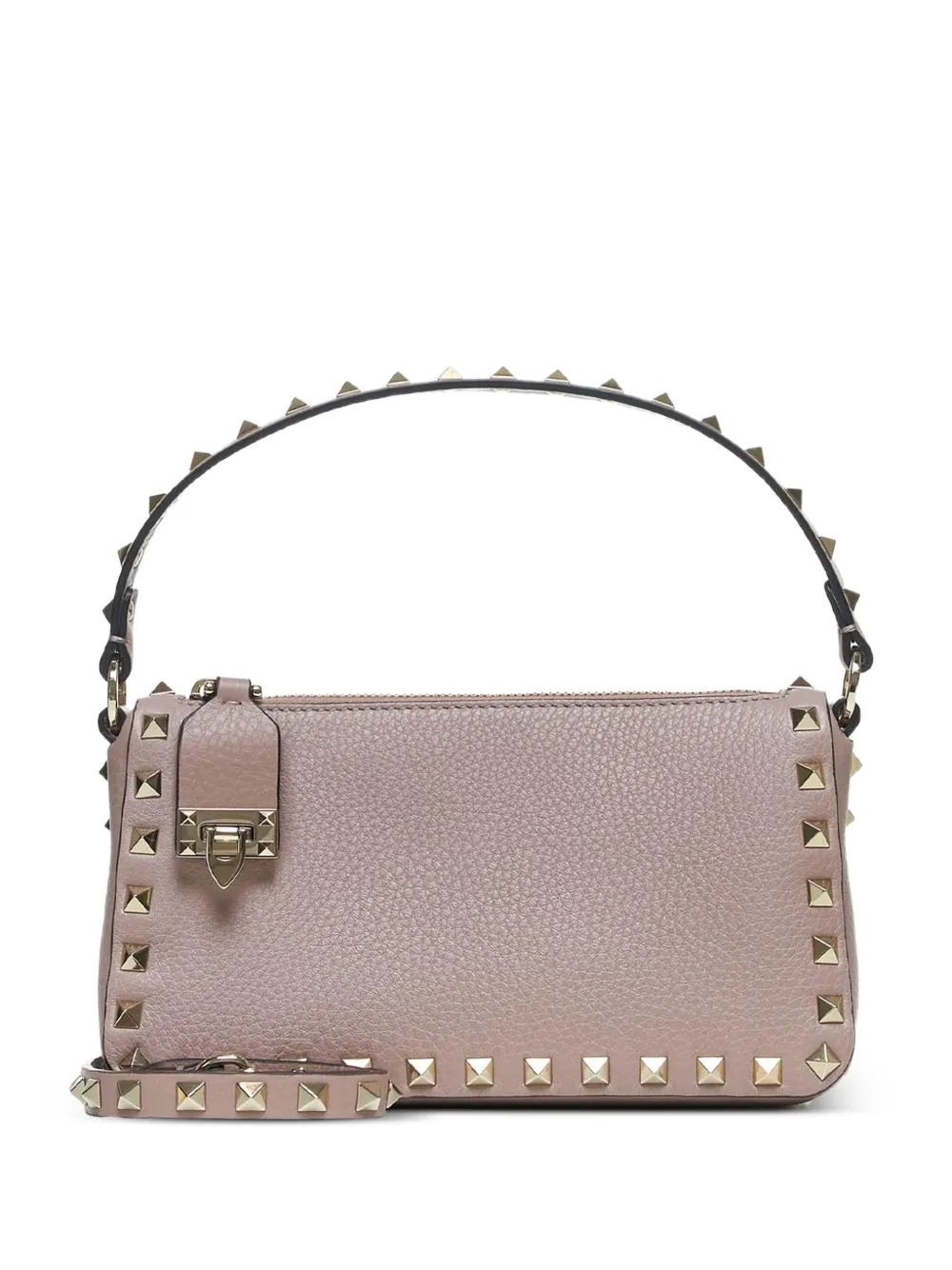 

Малая сумка-тоут с заклепками Rockstud Valentino Garavani, розовый