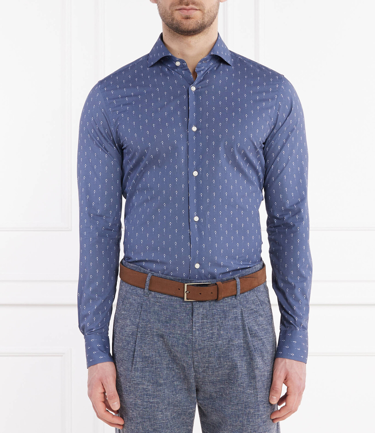

Рубашка Joop! 144Pai Slim Fit, темно-синий