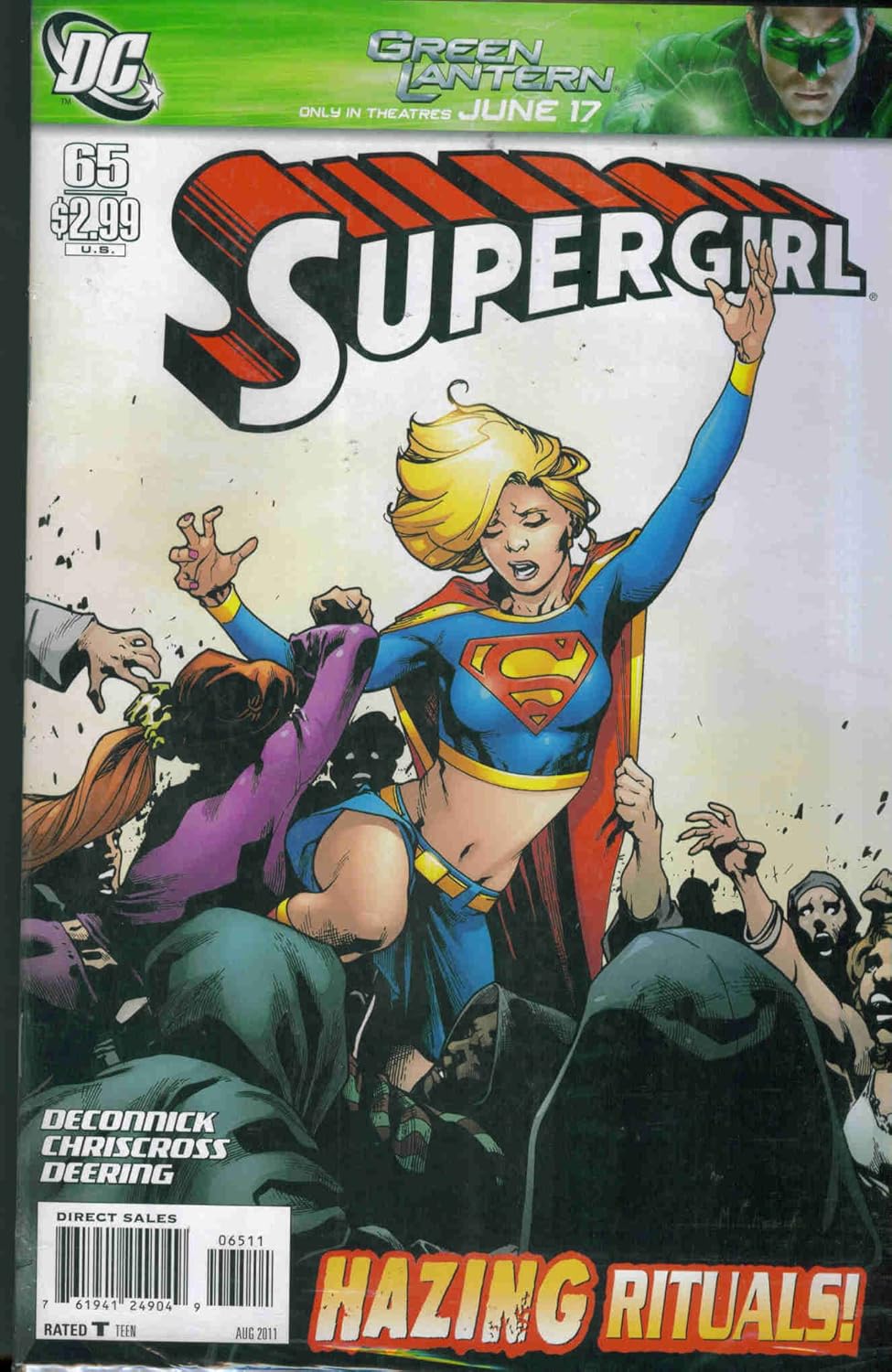 

SUPERGIRL # 65 (8/11) HAZING Rituals (DC COmics)