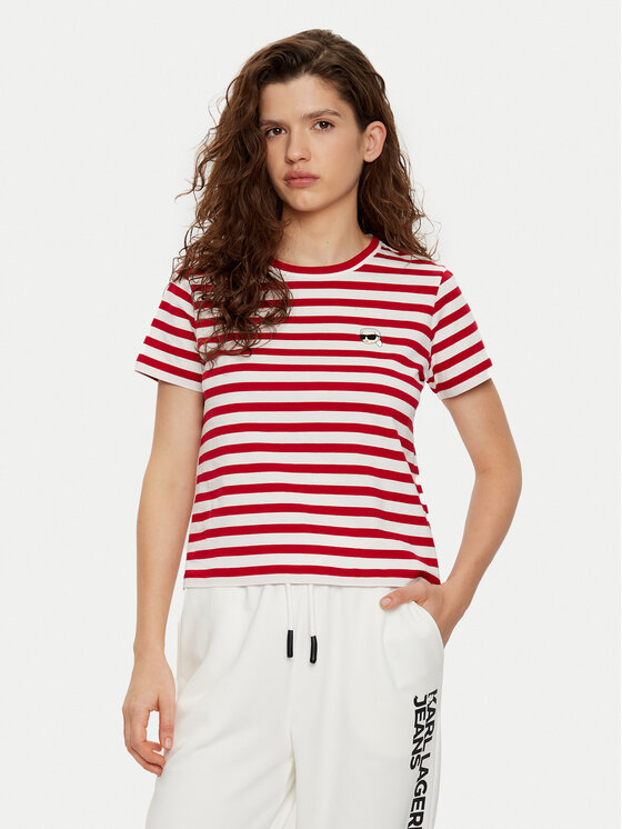 

Футболка regular fit A1W17099 Karl Lagerfeld, красный