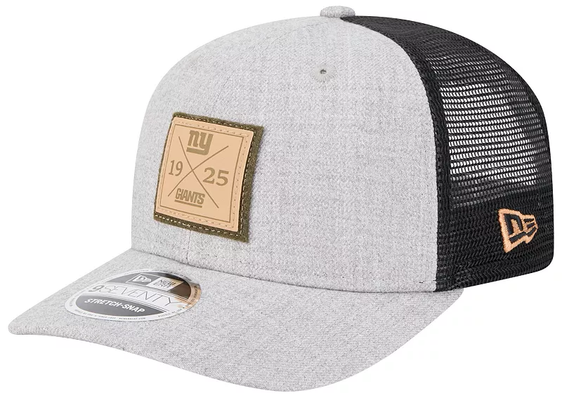 

Мужская регулируемая кепка New Era New York Giants Heather Patch 9Seventy Grey
