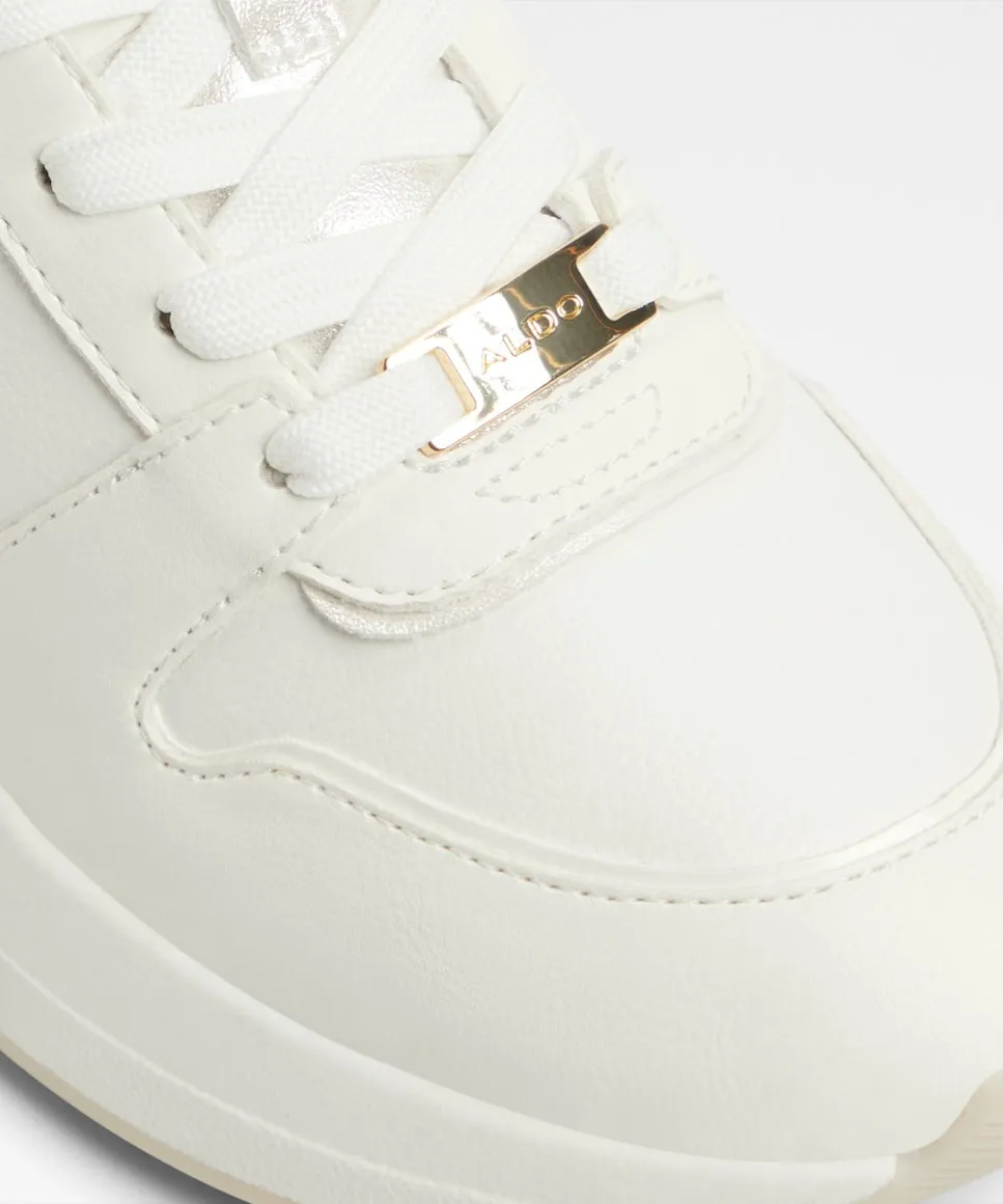 Женские спортивные кроссовки с круглым носком Aldo, белый — фото 3