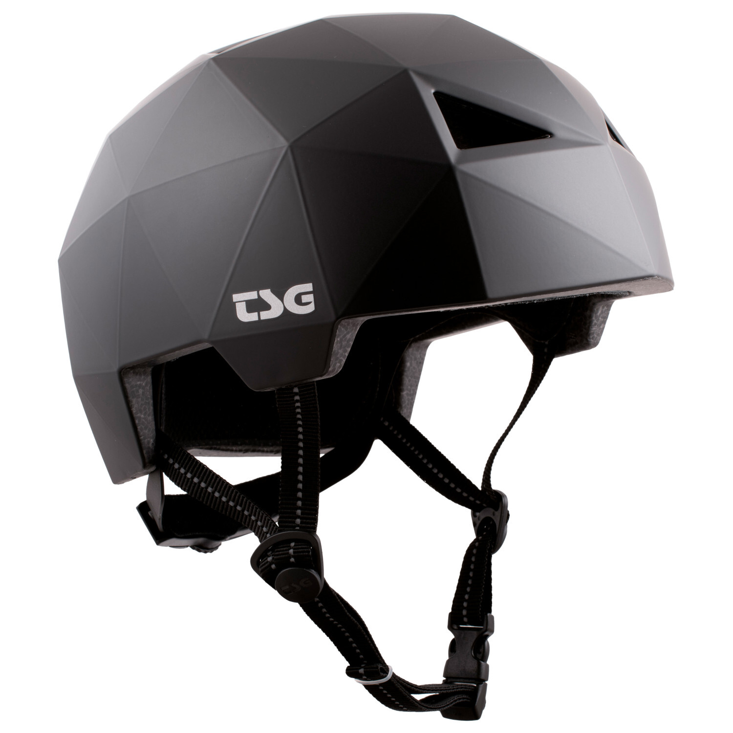 

Велосипедный шлем Tsg Geo Solid Color, цвет Satin Black