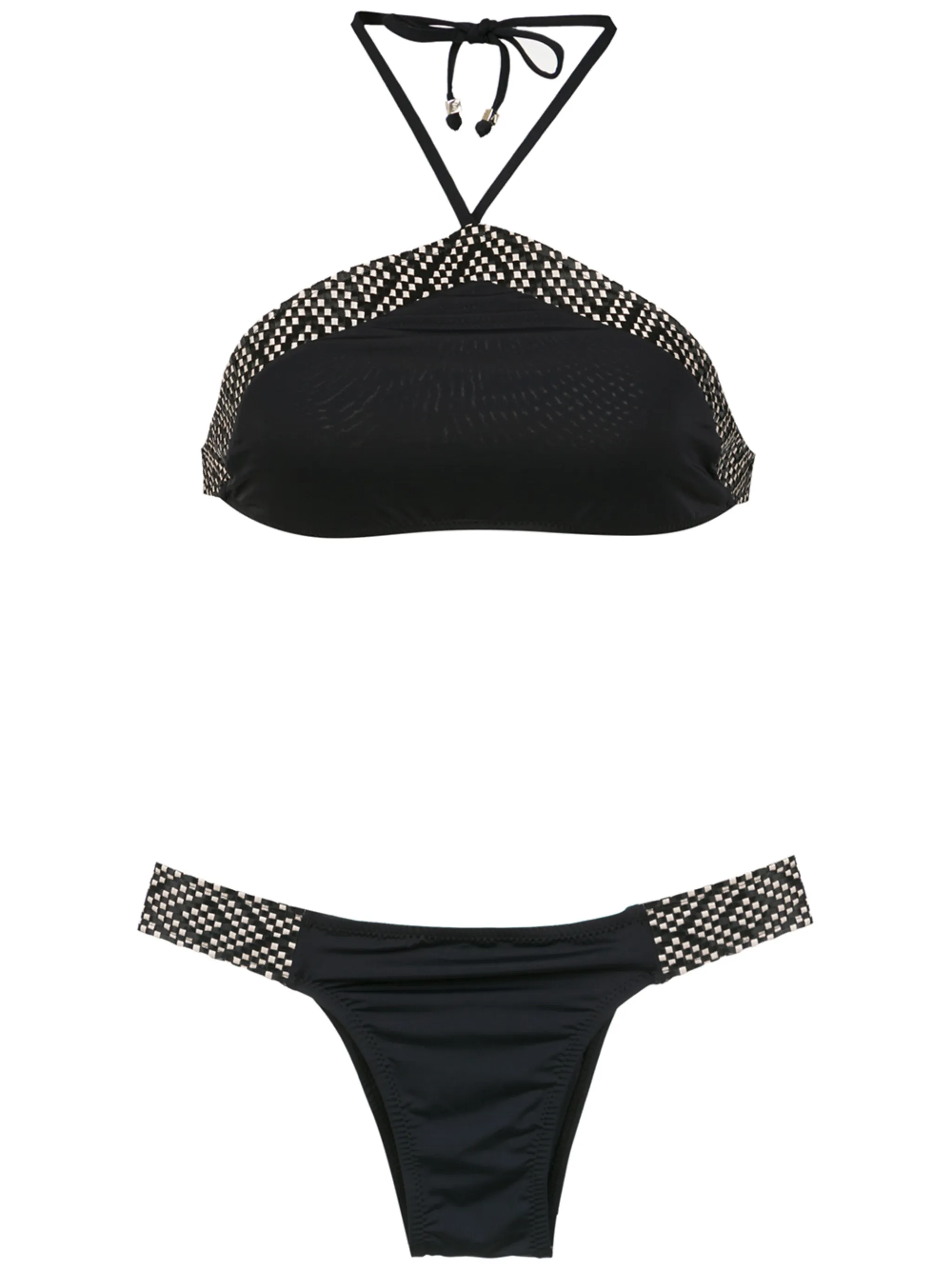 

Бикини с принтом Amir Slama, черный