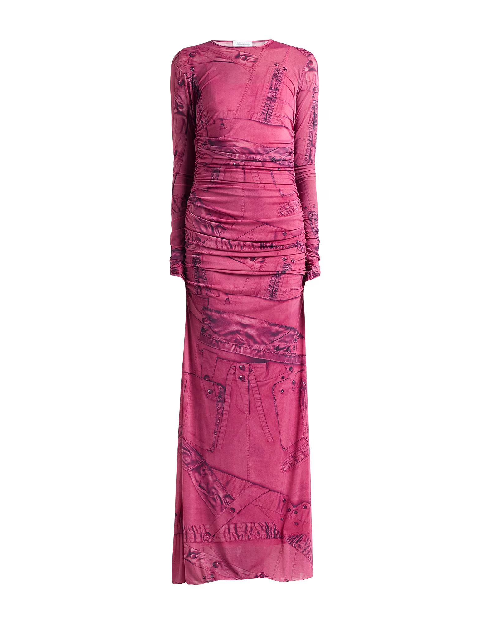 

Макси платье Blumarine, темно-розовый