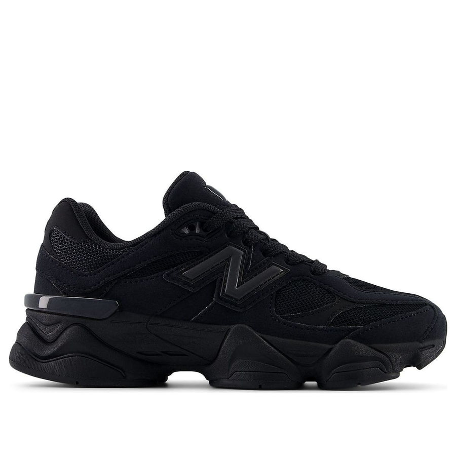 Кроссовки (GS) New Balance 9060 'Triple Black', черный — фото 2