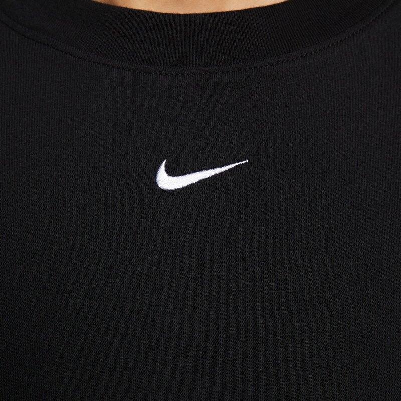 Dress w nsw essntl ss dress tshrt Nike, черный — фото 4