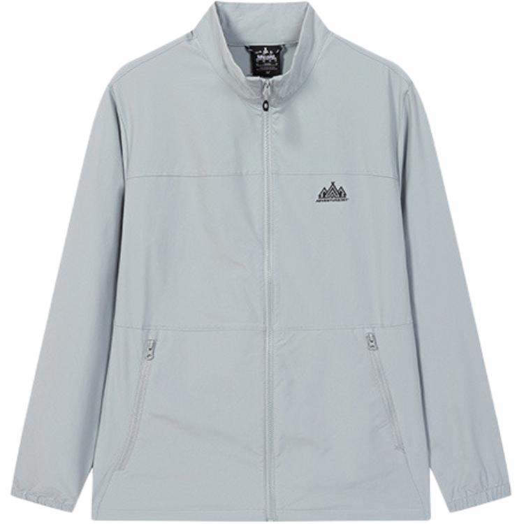 

361° Тренч мужской Cooking Smoke Gray с отложным воротником, умеренная посадка