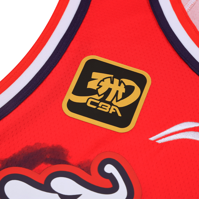 

Баскетбольная майка LiNing CBA Collection мужская красная