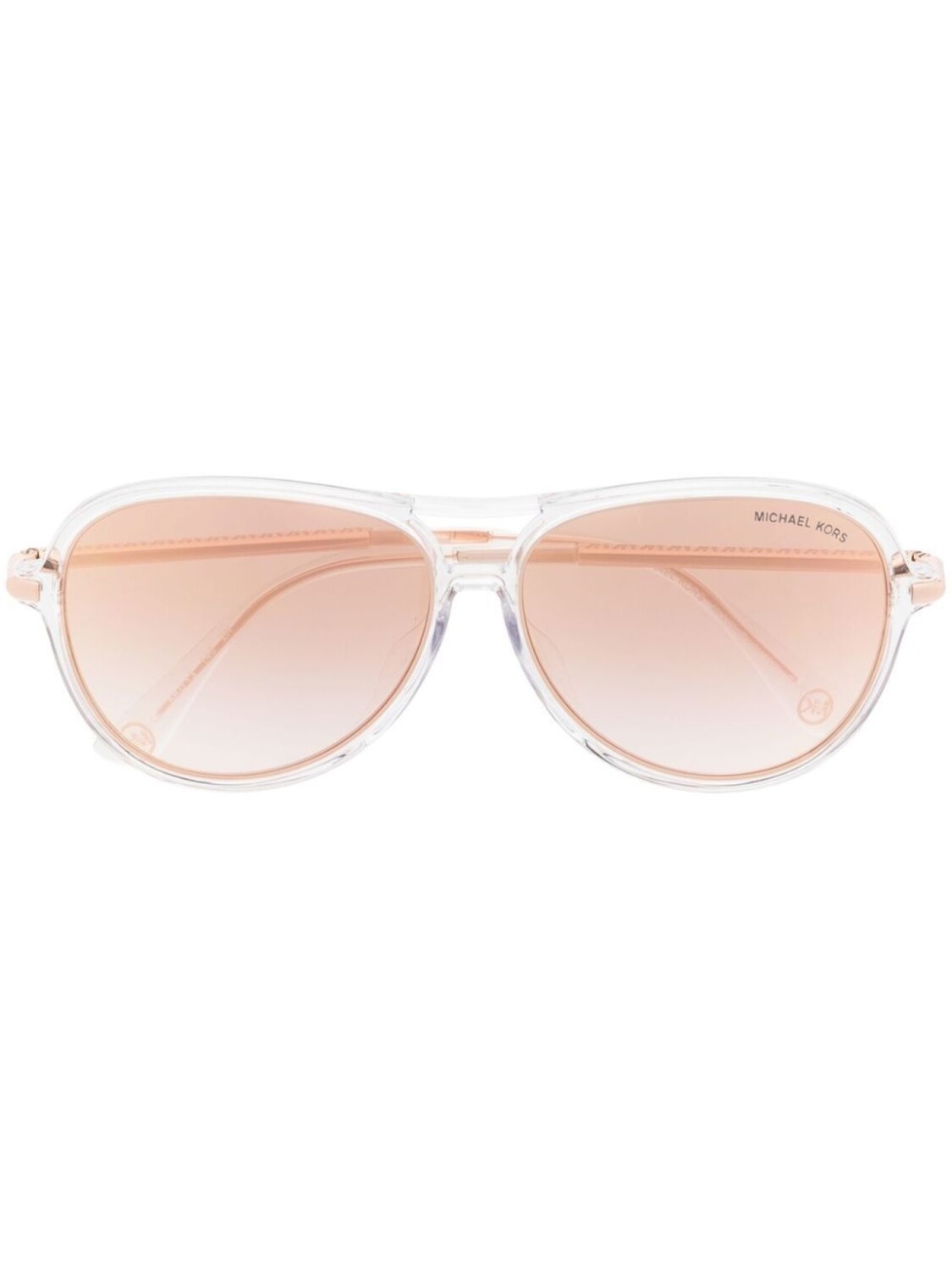 

Michael Kors солнцезащитные очки-пилоты Breckenridge, белый