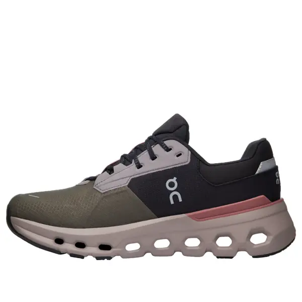 Кроссовки cloudrunner 2 waterproof 'olive mahogany' On Running, зеленый