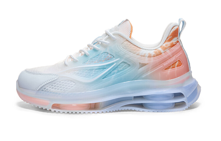 

Кроссовки WARRIOR Lifestyle Shoes Men Low-top White/Blue/Orange, белый/синий/оранжевый