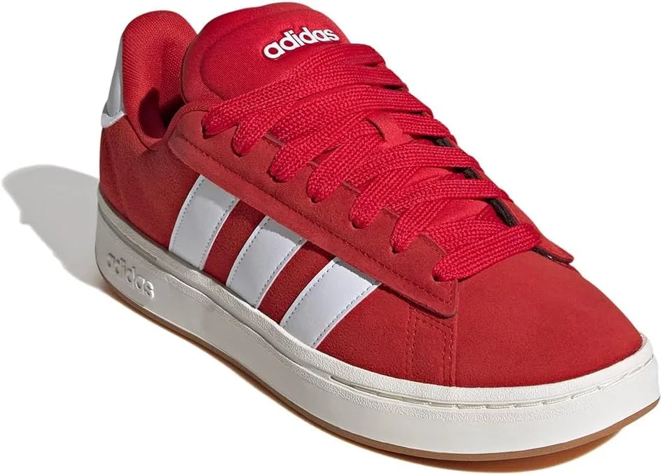 Мужские кожаные кроссовки Adidas Grand Court Alpha 00s JP6918, Fire Red — фото 4