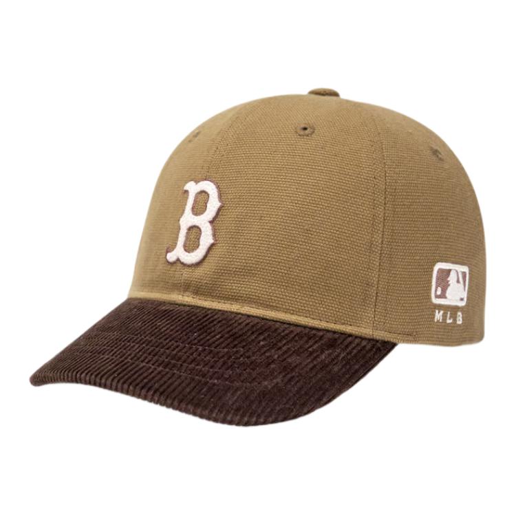 

MLB Хлопковая бейсболка детская коричневая, Brown