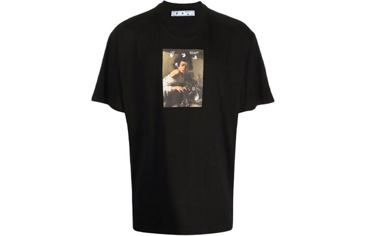 

Футболка мужская Off-White Caravaggio Boy, черный