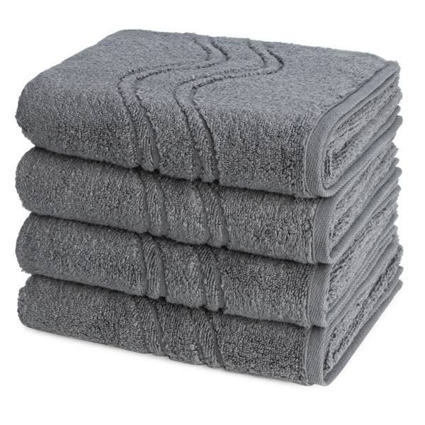 

Cashmere feeling Набор полотенец Ross (4 шт), 50x1x100 см, антрацитовый