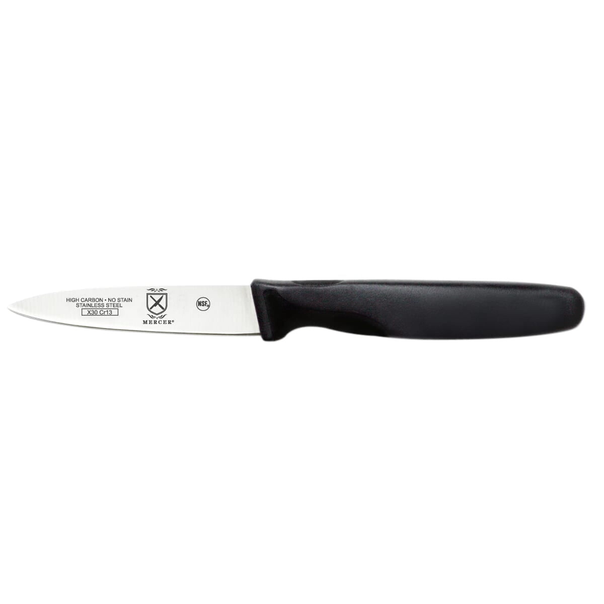 

Нож для очистки овощей Mercer Cutlery 3 дюйма, черный