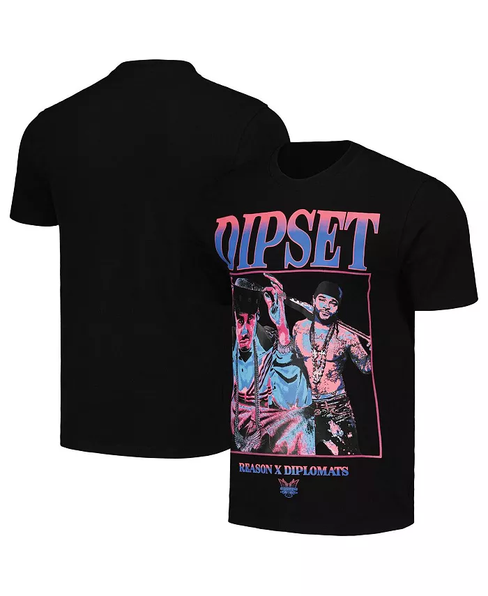 

Мужская и женская черная бокс-футболка The Diplomats Reason