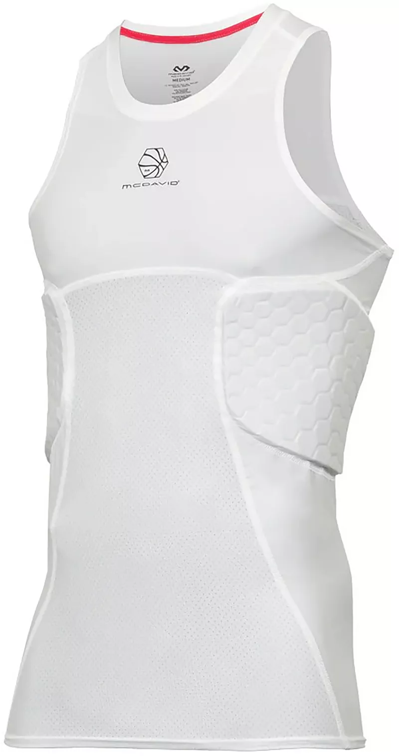 

Мужская баскетбольная майка McDavid HEX Padded 2.0, белый