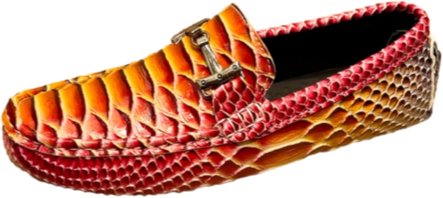 

Мужские слипоны Netehadi с узором под крокодила, кожаные лоферы, повседневные, легкие, с мягкой стелькой, дышащие, удобные, с округлым носком, мокасины для вечеринок, свадеб, официальных мероприятий, офиса и работы, коричневый