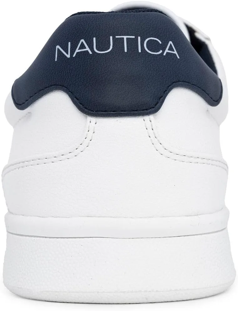 Мужские классические низкие модные кроссовки Nautica, белый — фото 2