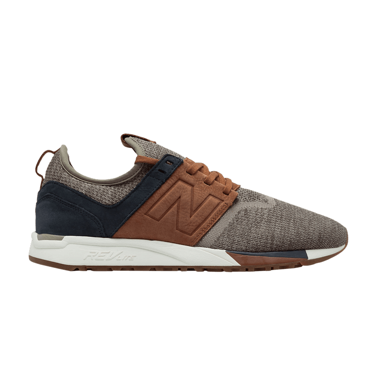

Кроссовки New Balance 247 2E Wide 'Brown', коричневый