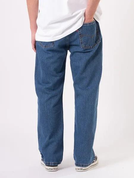 565(TM)'97 Свободные прямые джинсы, цвет индиго (средний) Levi's, Medium Indigo - Worn In — фото 3