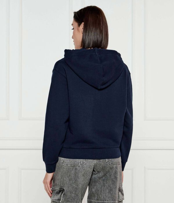 Свитер современный шрифт графика Regular fit Tommy Hilfiger, синий — фото 3