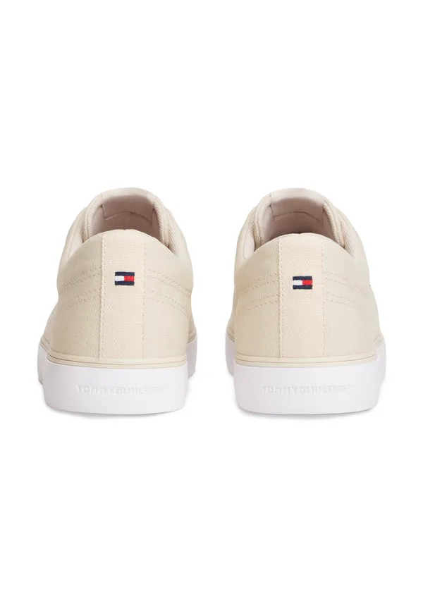 Кроссовки с логотипом на холсте Tommy Hilfiger, Classic Beige — фото 3