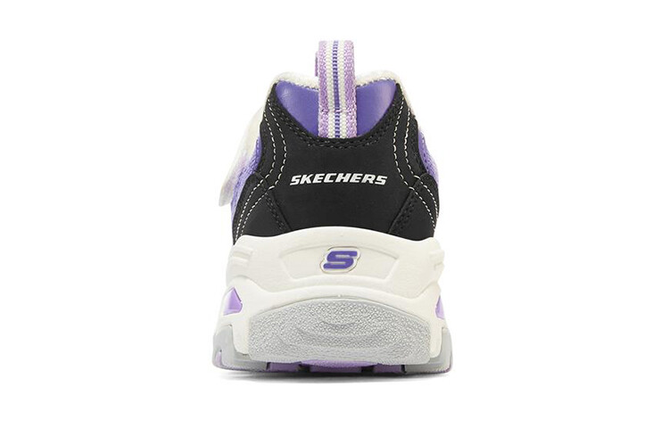 Кроссовки детские серии D"LITES GS Low-top Фиолетовый/белый/черный Skechers — фото 4