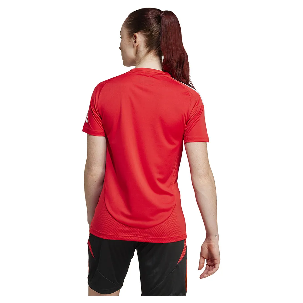 Футболка с коротким рукавом adidas Benfica 24/25 home Woman, красный — фото 2