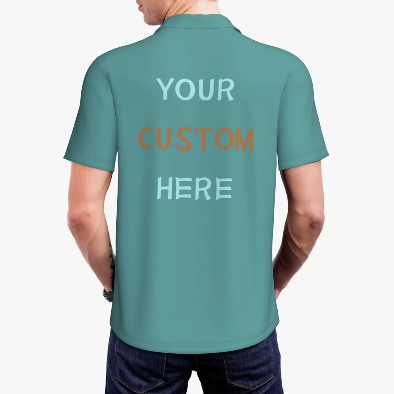 Мужская поло с коротким рукавом Custom Polo Shirts с логотипом — фото 2