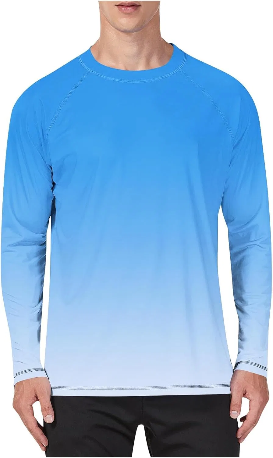 Футболка с длинным рукавом UPF 50+ Sun Shirts, Sky Blue