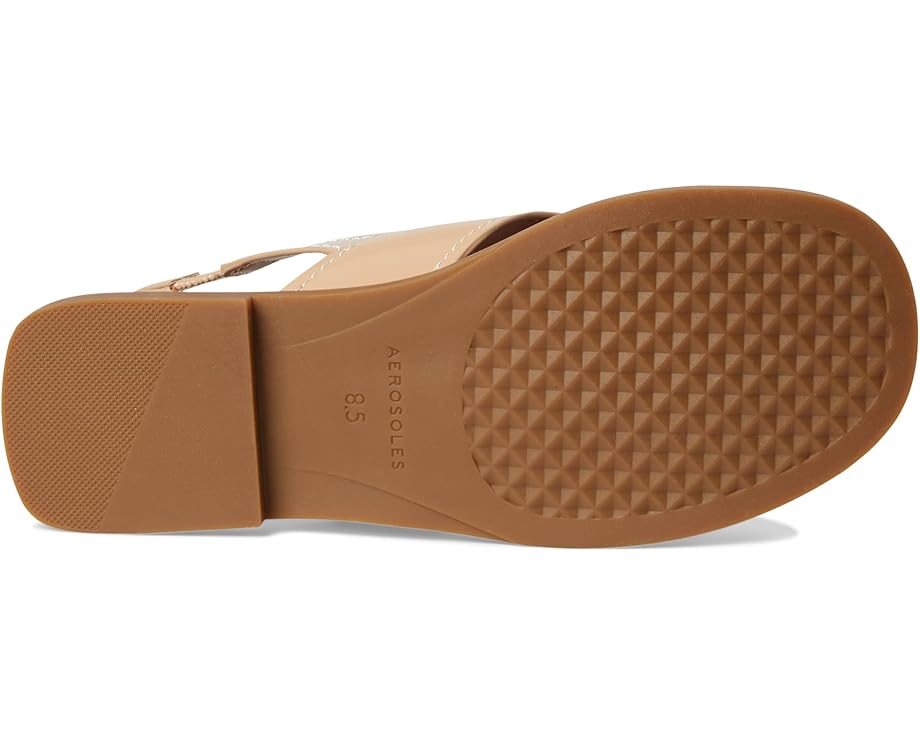 Сандалии Aerosoles Cassa, цвет Beige Bisque Patent Faux Leather — фото 3