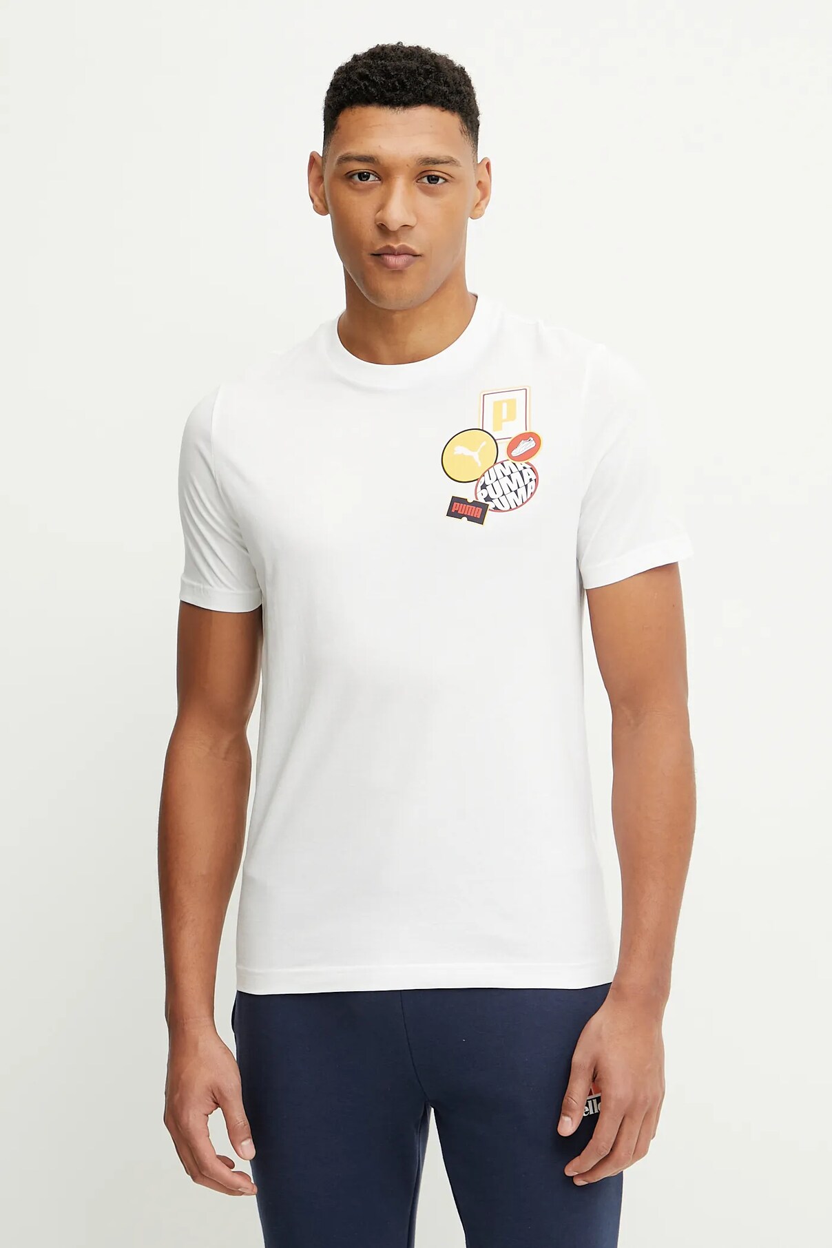 

Футболка GRAPHICS Icon из хлопка Puma, белый